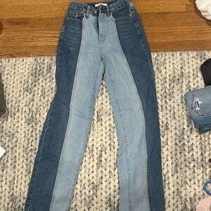 PacSun Dual Blue Straight Leg Jeans